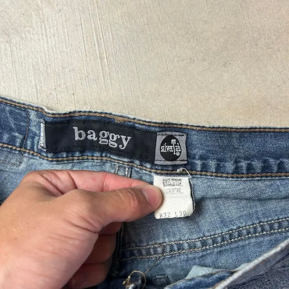 Levi-s Men's Blue and Navy Jeans